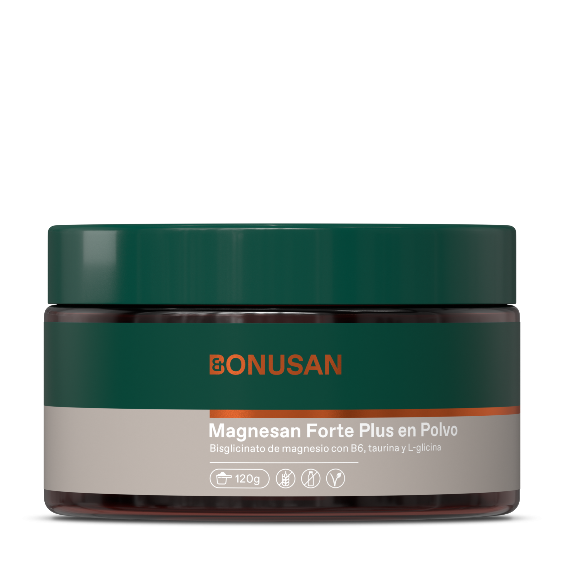 Magnesan Forte Plus en polvo 120 g de Bonusan