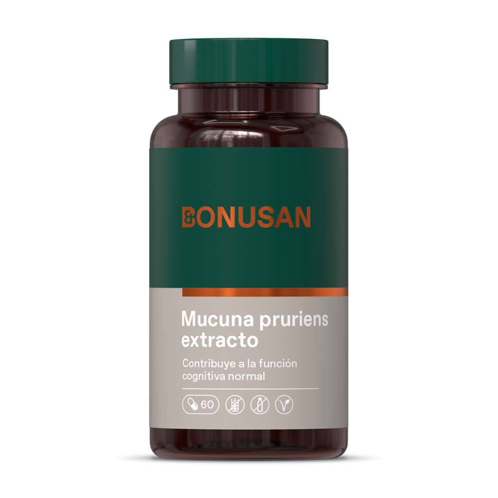 Mucuna pruriens extracto 60 cápsulas de Bonusan