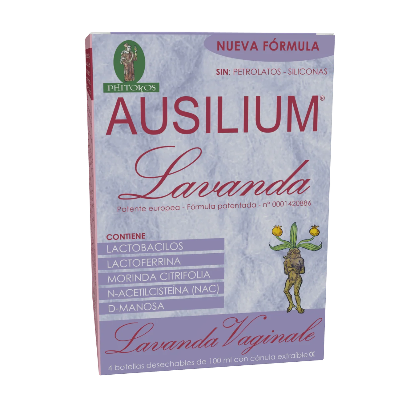 Deakos Ausilium Lavanda 4 botellas monodosis