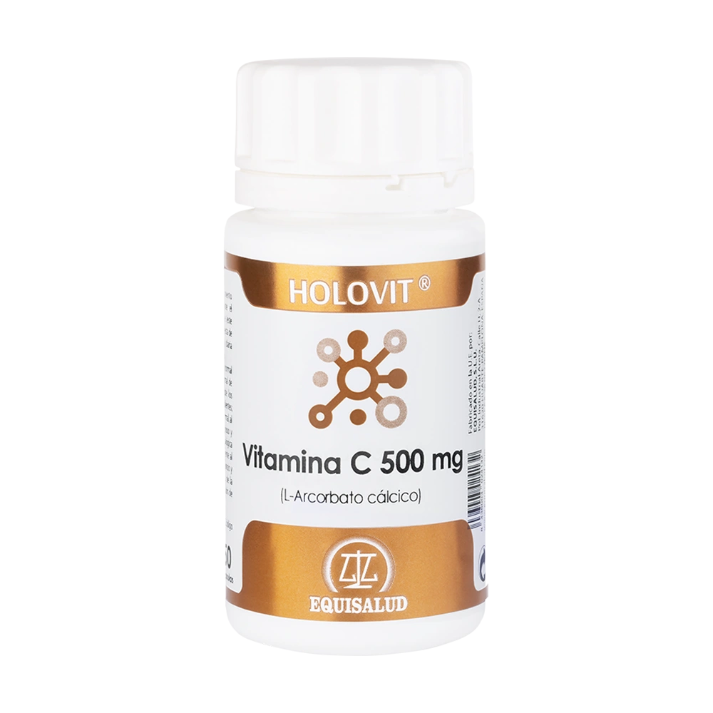 Holovit Vitamina C 500 mg (Ascorbato cálcico) 50 cápsulas de Equisalud