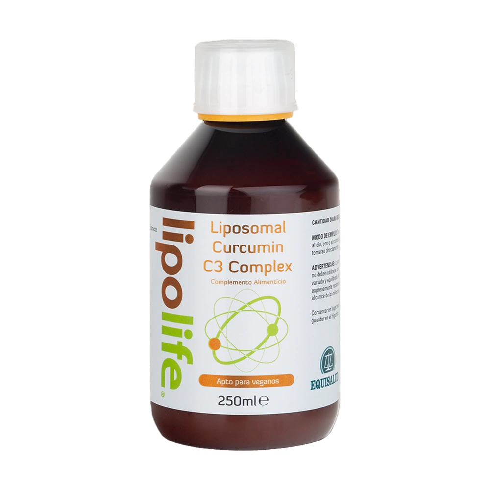 Lipolife Liposomal Curcumin C3 Complex 250 ml de Equisalud
