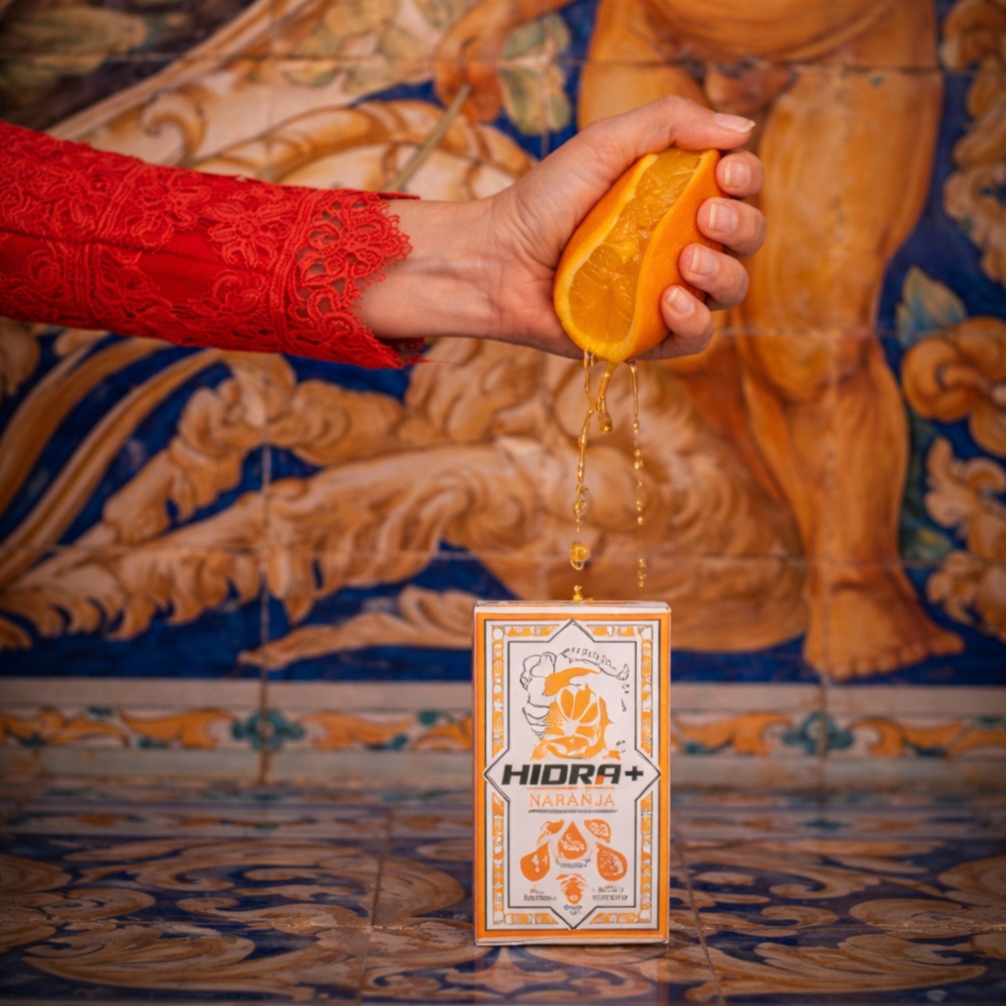Hidra+ Electrolítico (Sabor naranja) 7 sticks de Hidramas-Isotónicos