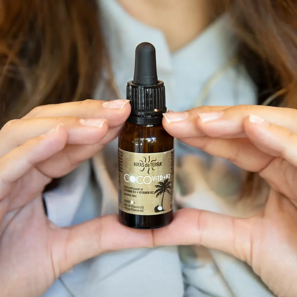 CocoVit D+K2 (Vitaminas D3 y K2) 20 ml de Hifas da Terra