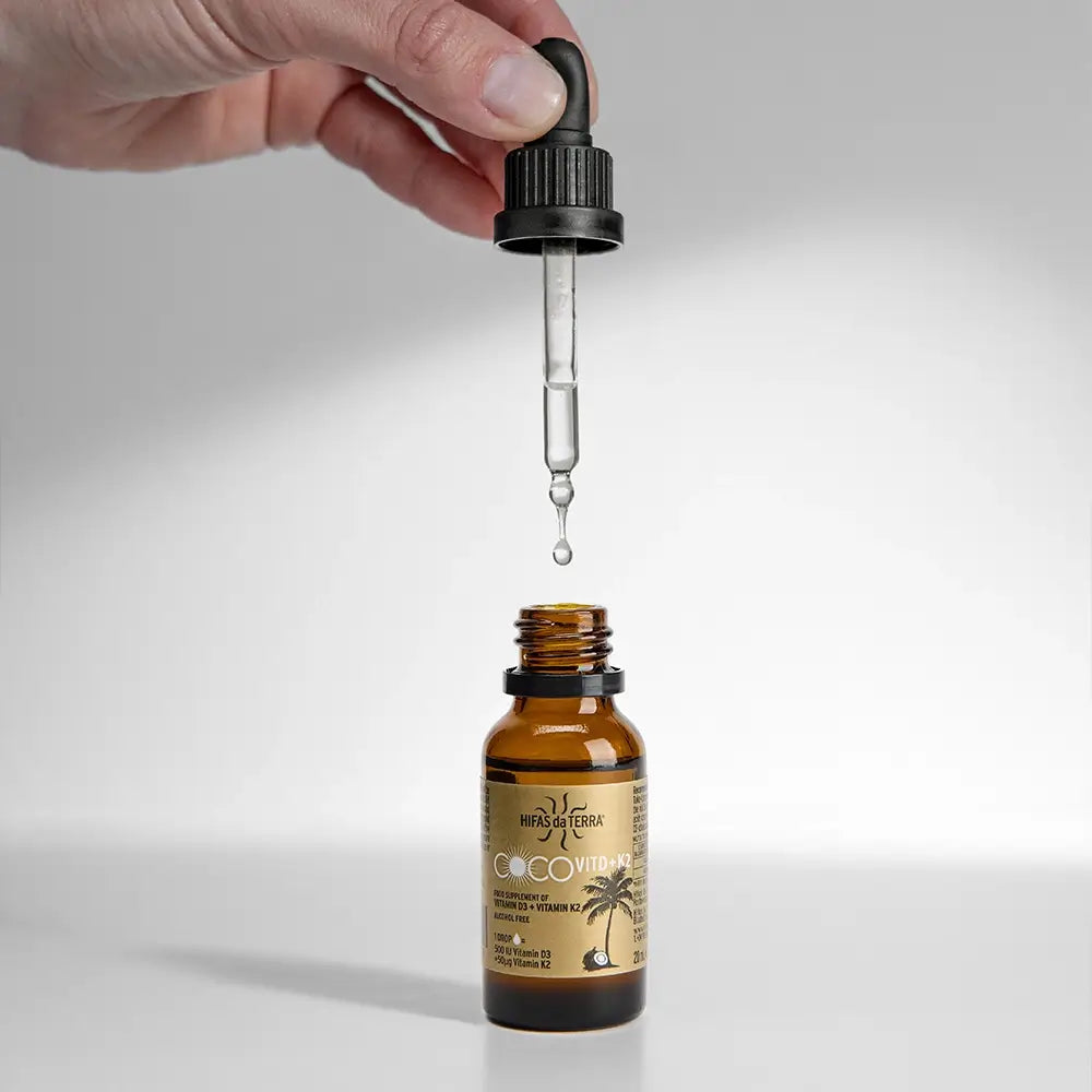 CocoVit D+K2 (Vitaminas D3 y K2) 20 ml de Hifas da Terra