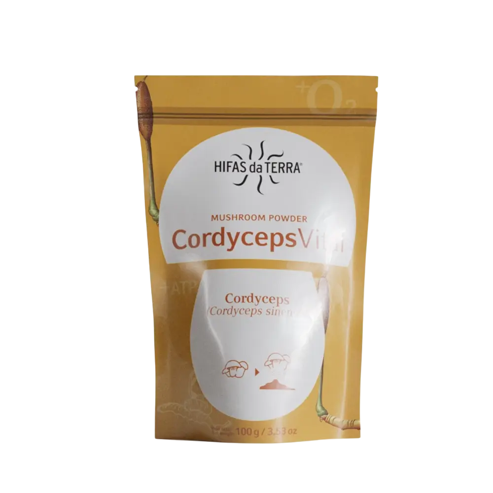 Cordyceps Vital (100% polvo de Cordyceps) 100 g de Hifas da Terra