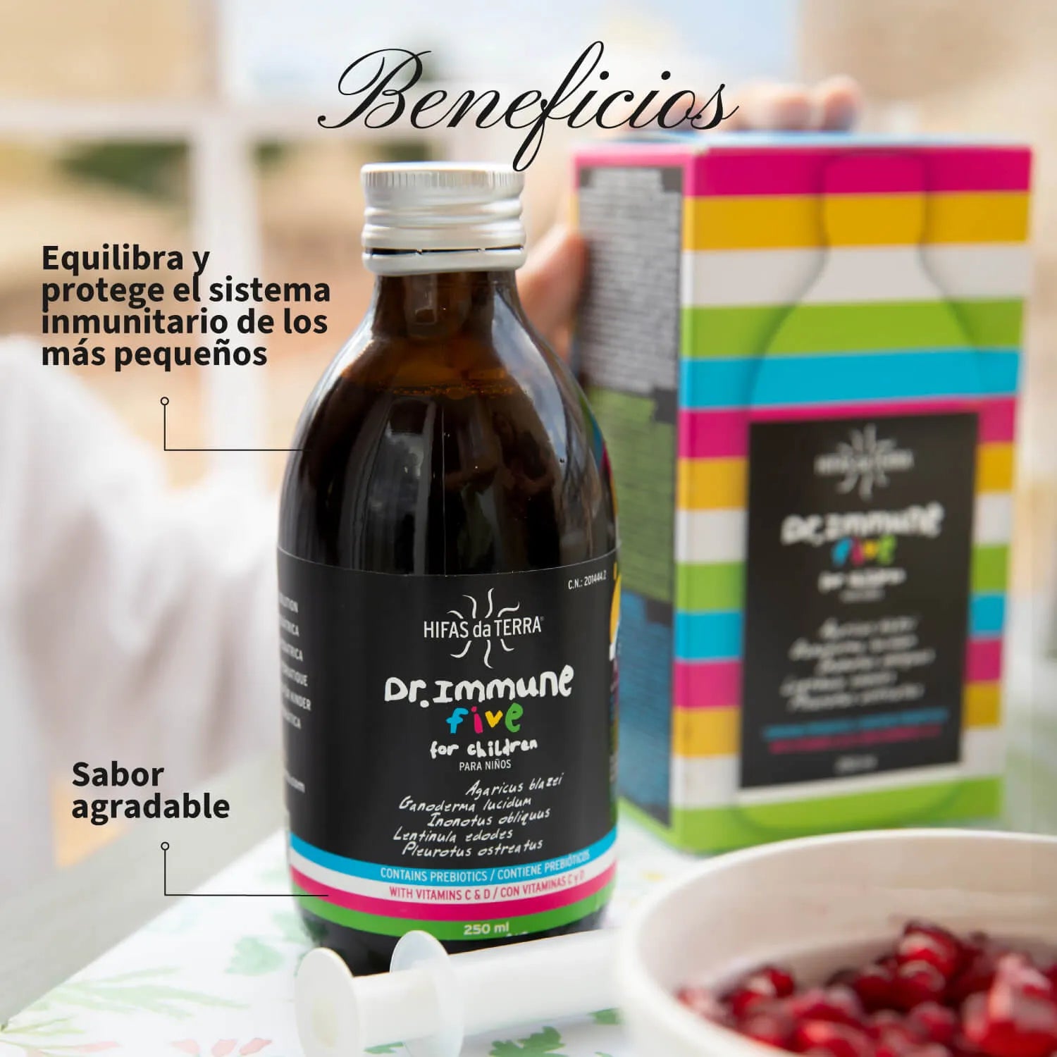 Dr. Immune Five 250 ml de Hifas da Terra