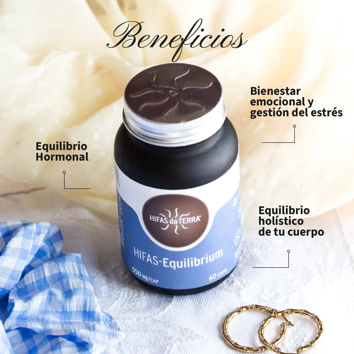 HIFAS-Equilibrium 60 cápsulas de Hifas da Terra
