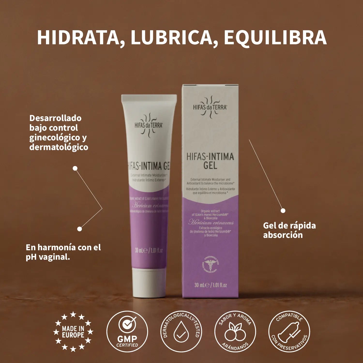 HIFAS-Intima Gel 30 ml de Hifas da Terra