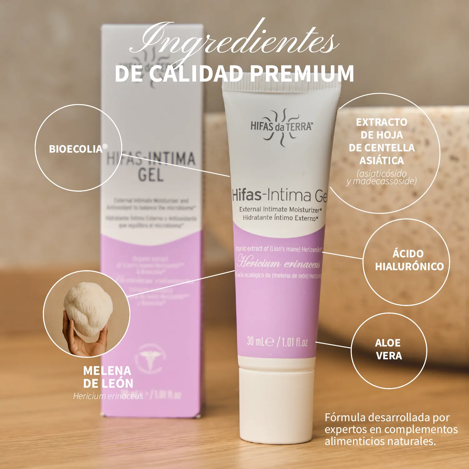 HIFAS-Intima Gel 30 ml de Hifas da Terra