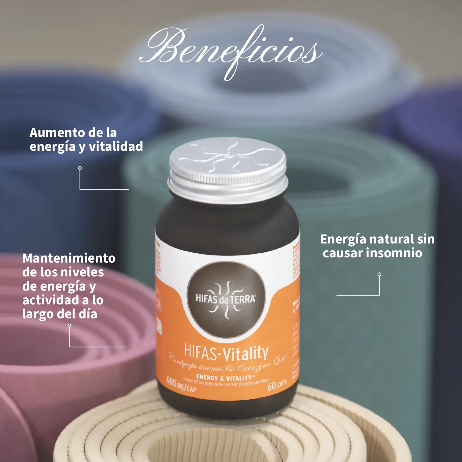 HIFAS-Vitality 60 cápsulas de Hifas da Terra