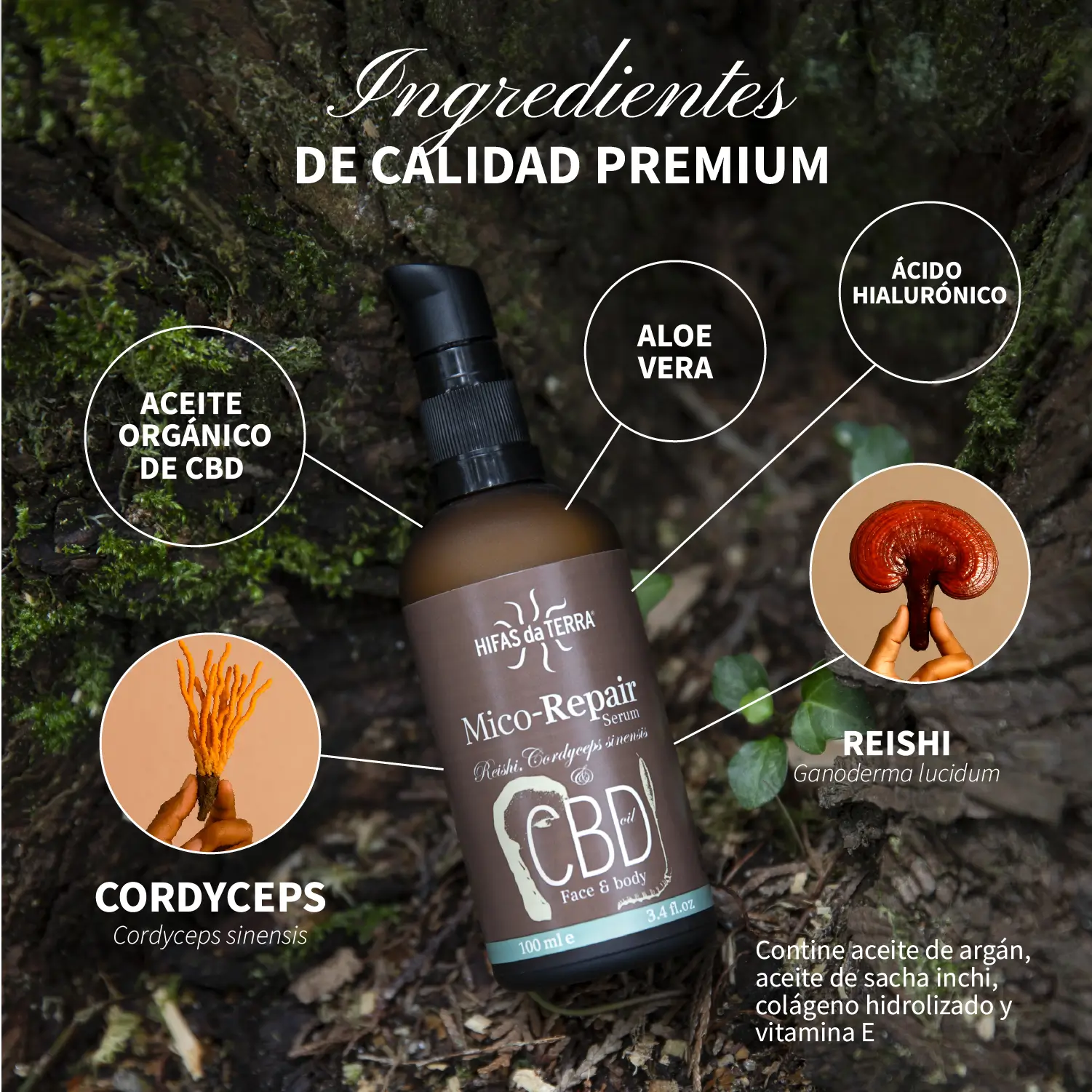 Mico-Repair Serum 100 ml de Hifas da Terra