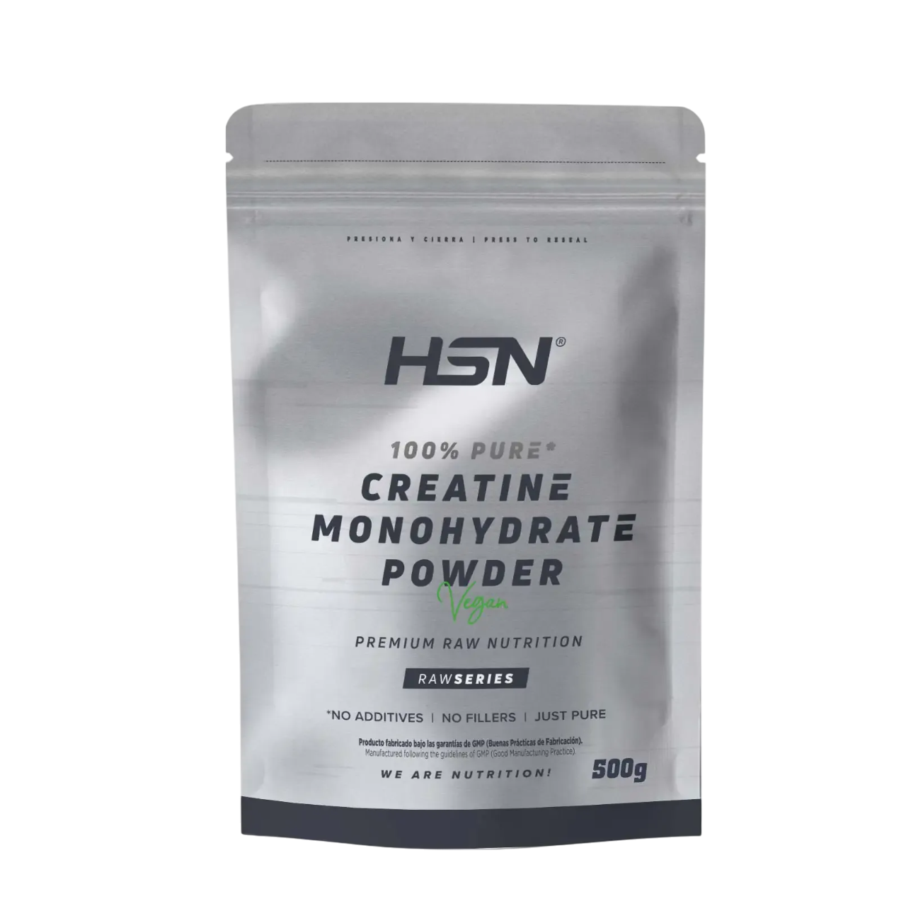 Creatina Monohidrato en polvo 500 g de HSN