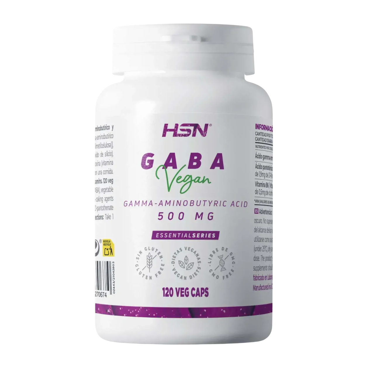 Gaba 120 cápsulas de HSN