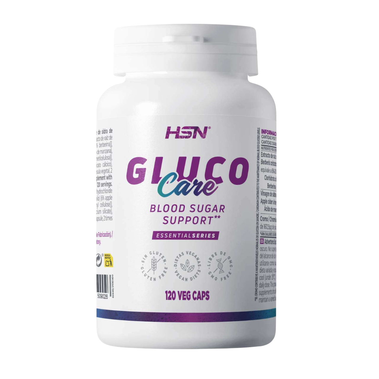 Gluco Care 120 cápsulas de HSN