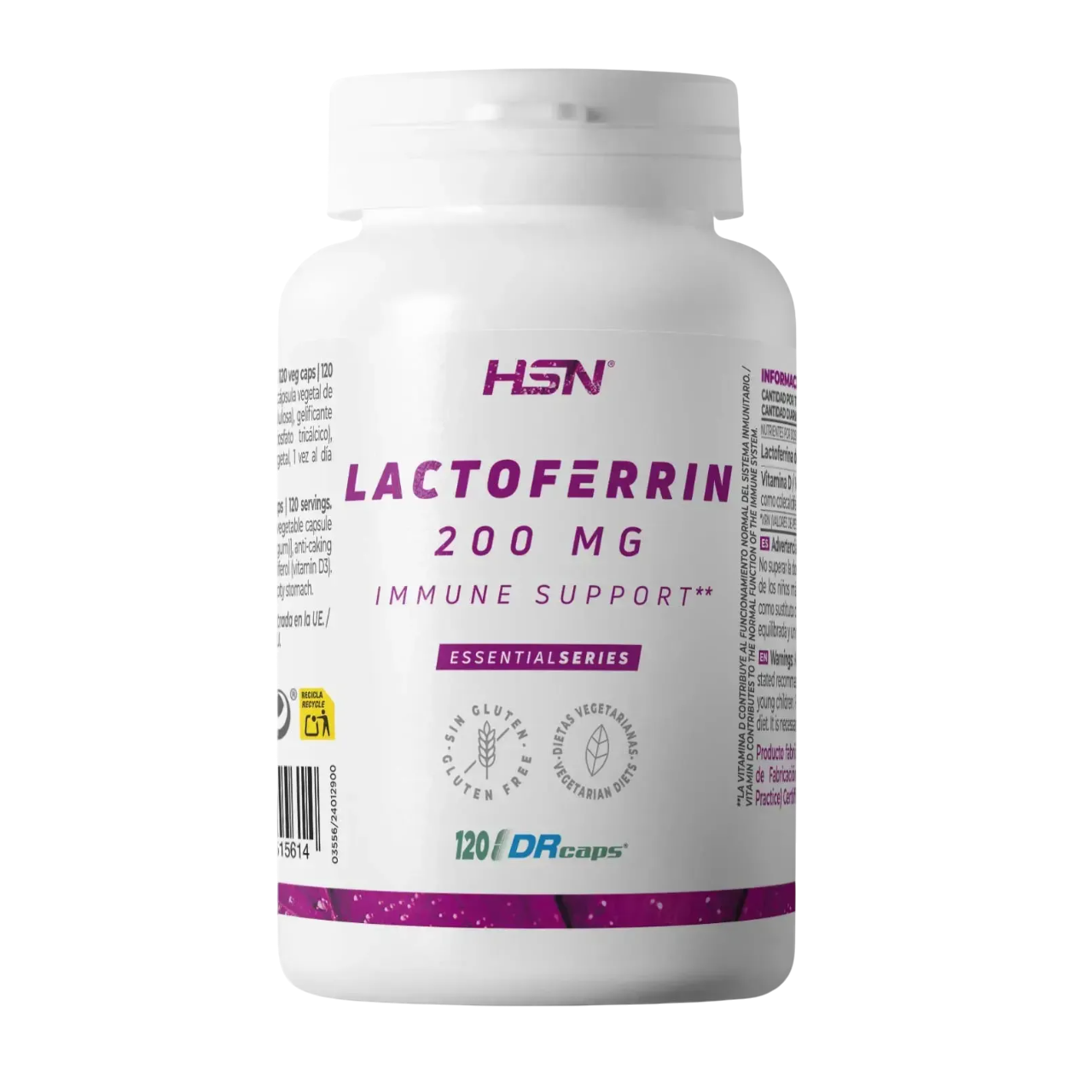 Lactoferrin 120 capsules by HSN