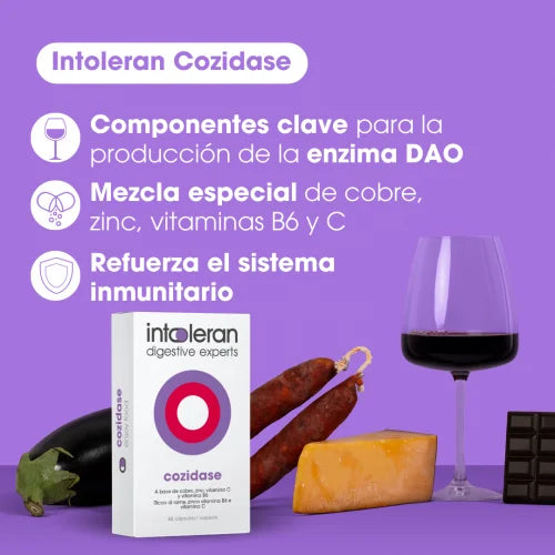 Intoleran Cozidase 60 cápsulas