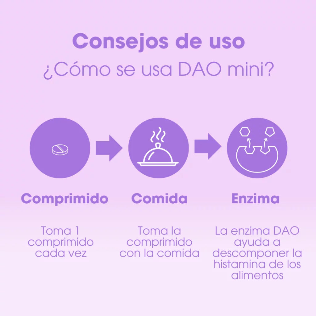 DAO Mini 60 comprimidos de Intoleran