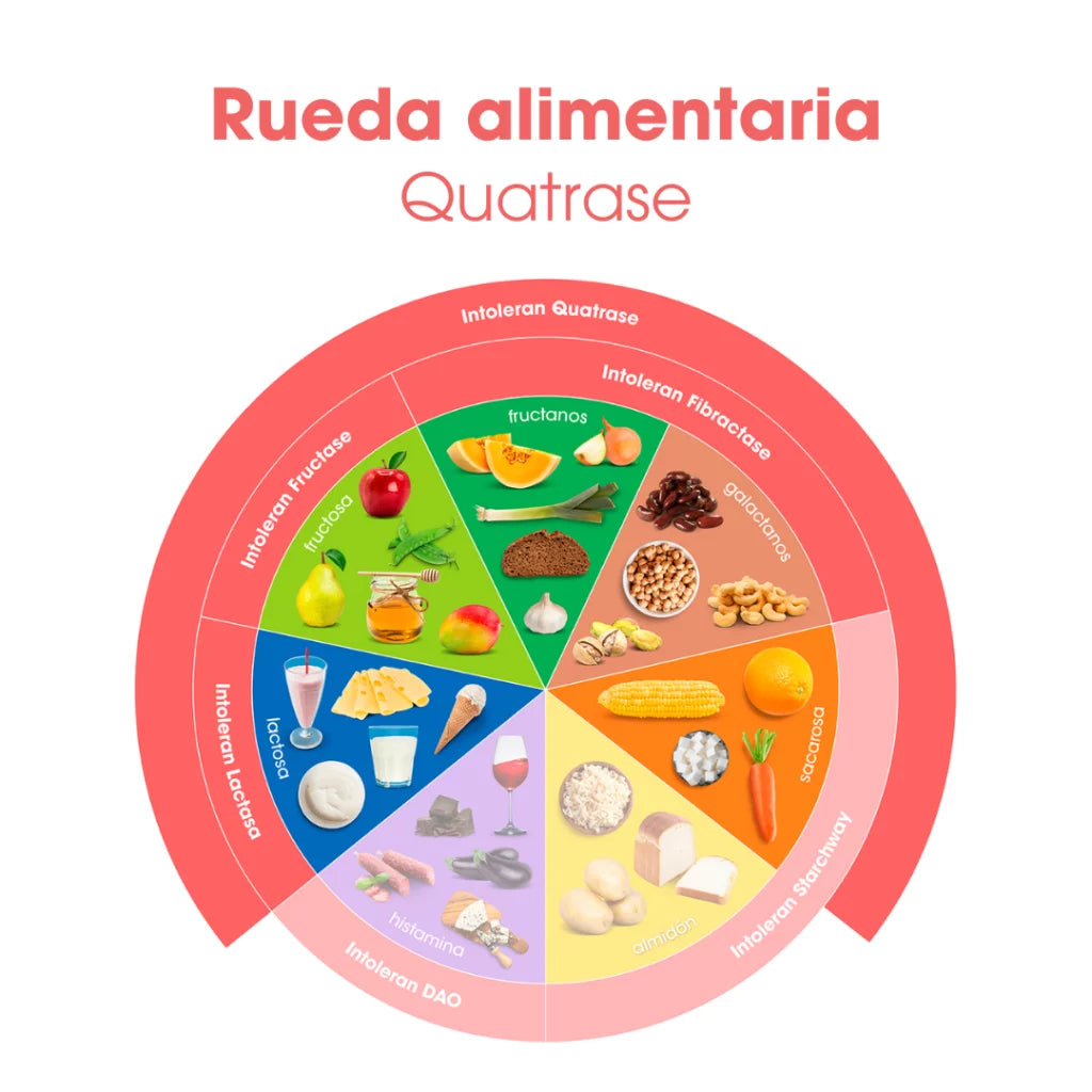 Fodmix (Quatrase 10.000) 36 cápsulas de Intoleran