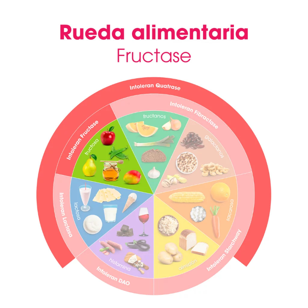 Fructase 36 cápsulas de Intoleran