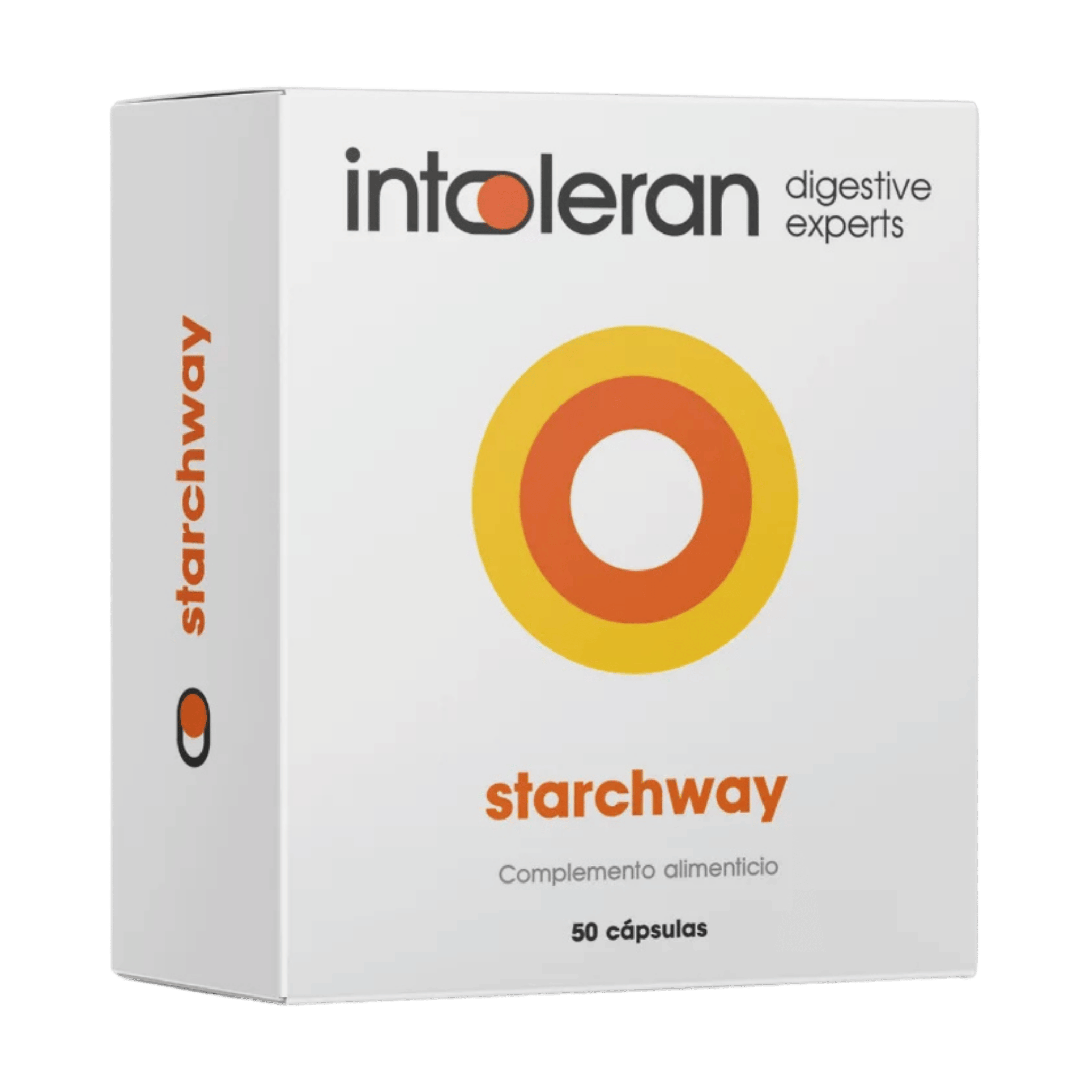 Starchway (enzimas para almidón y sacarosa) 50 cápsulas de Intoleran