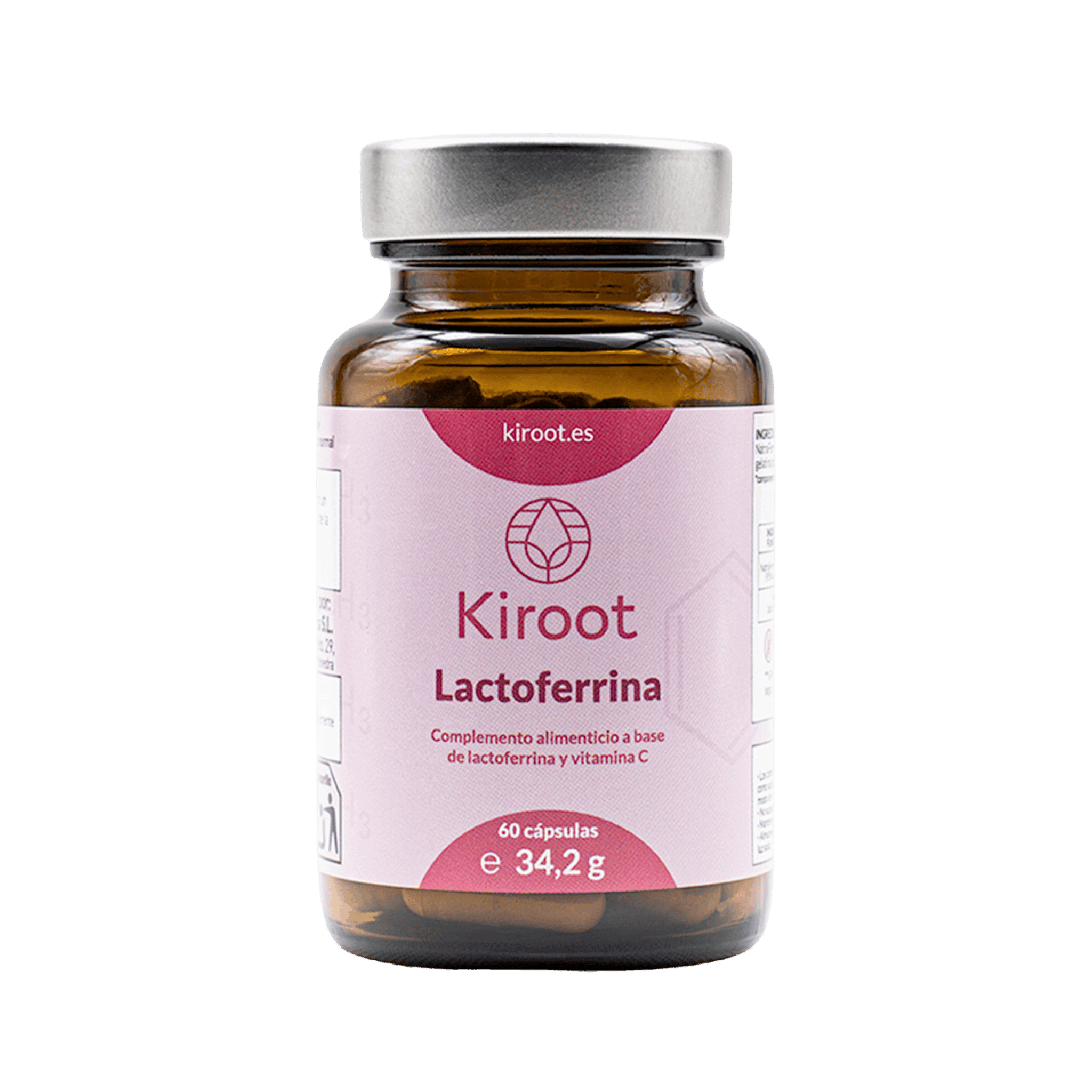 Lactoferrina 300 mg 60 cápsulas de Kiroot