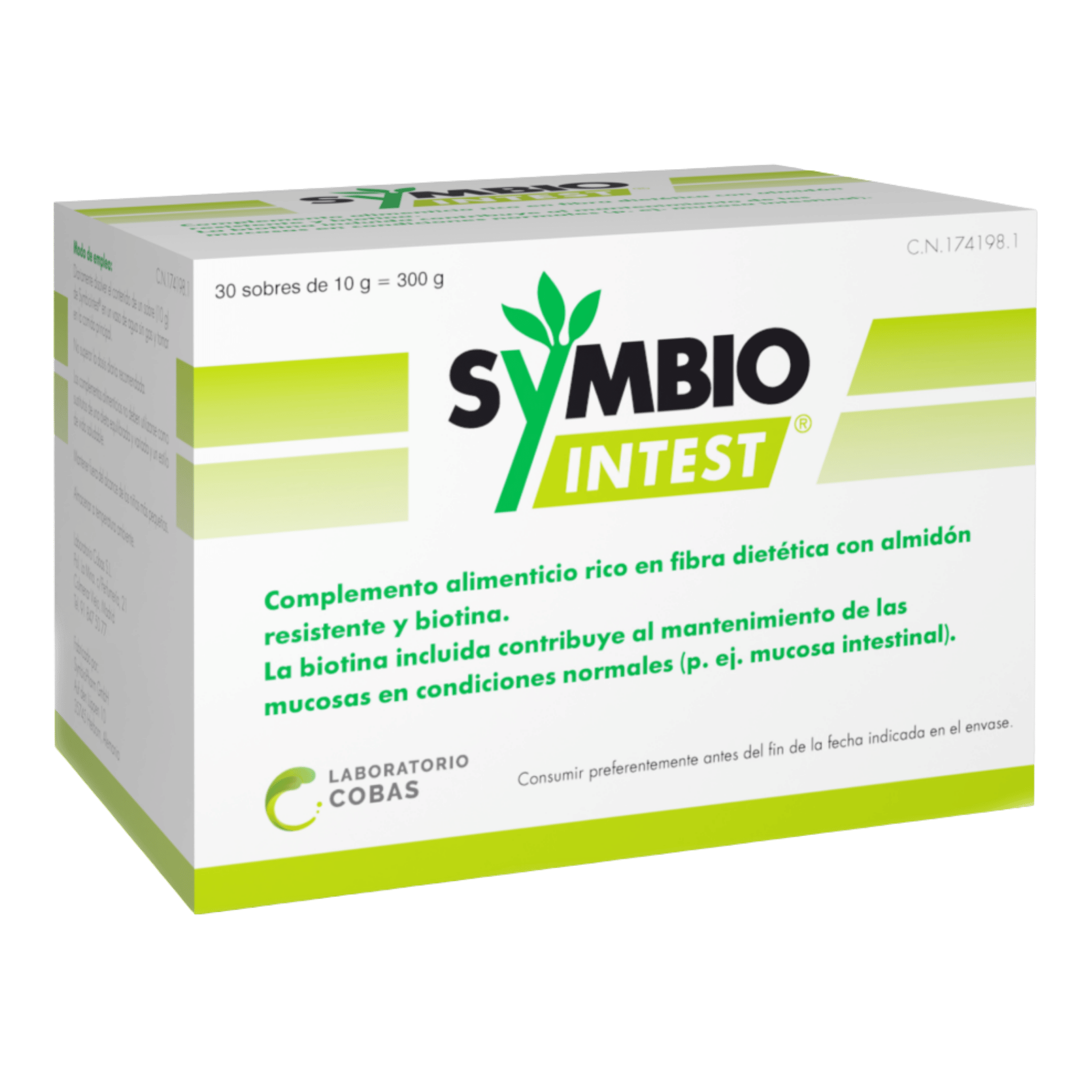 SymbioIntest 30 sobres de Laboratorio Cobas