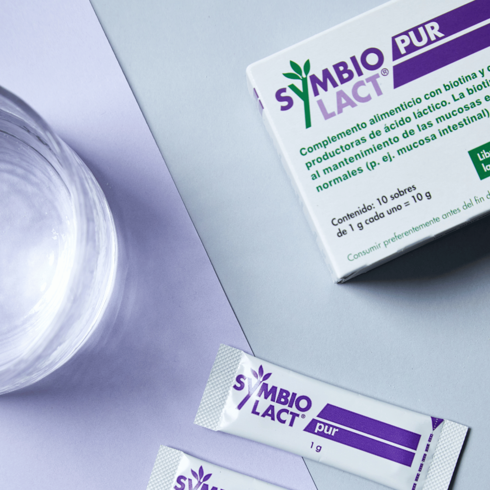 SymbioLact PUR 10 sobres de Laboratorio Cobas