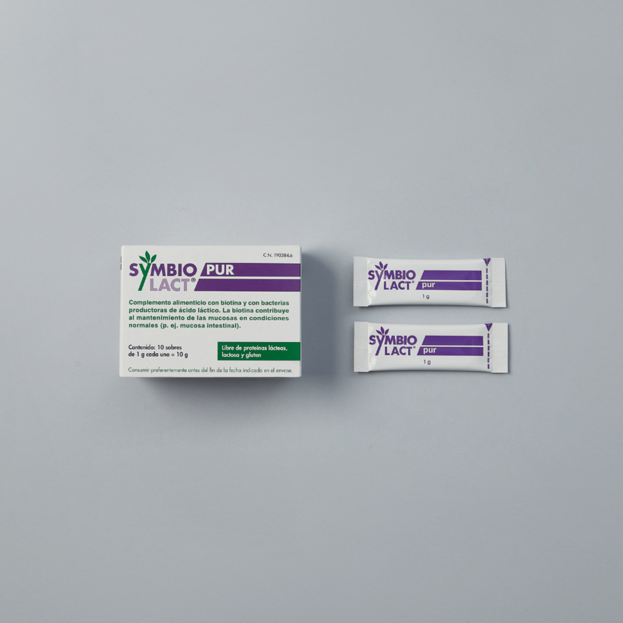 SymbioLact PUR 10 sobres de Laboratorio Cobas