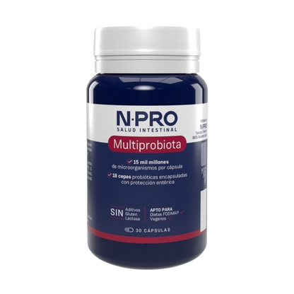 NPro MULTIPRObiota 30 cápsulas