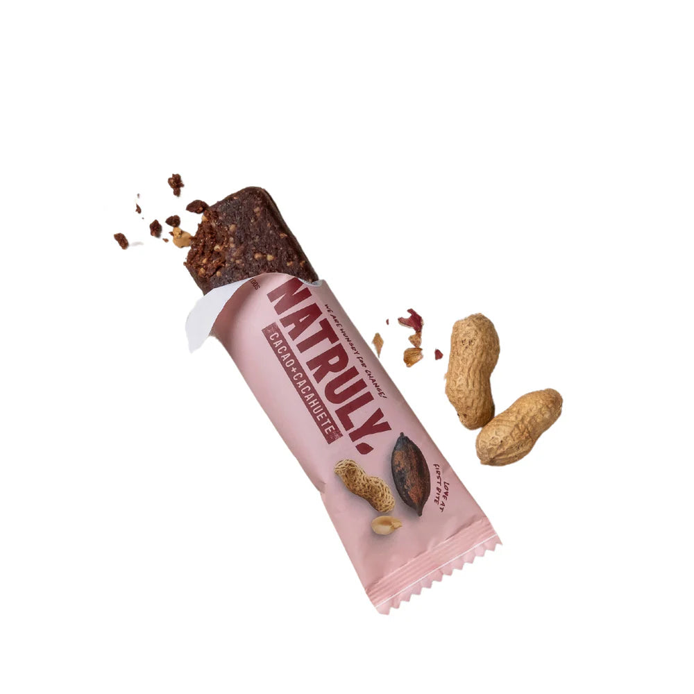 Barrita Raw Cacao y Cacahuete BIO 40 g de Natruly