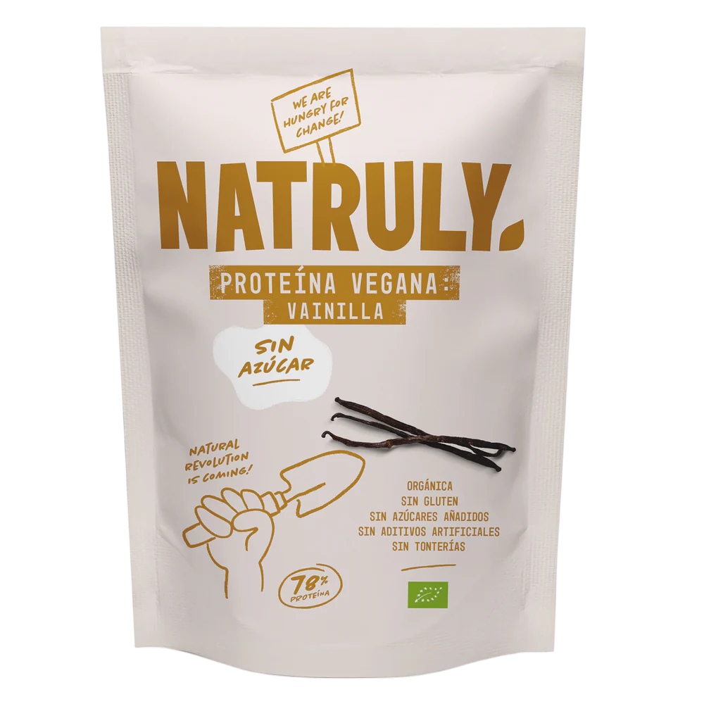 Proteína Vegana Vainilla BIO 350 g de Natruly