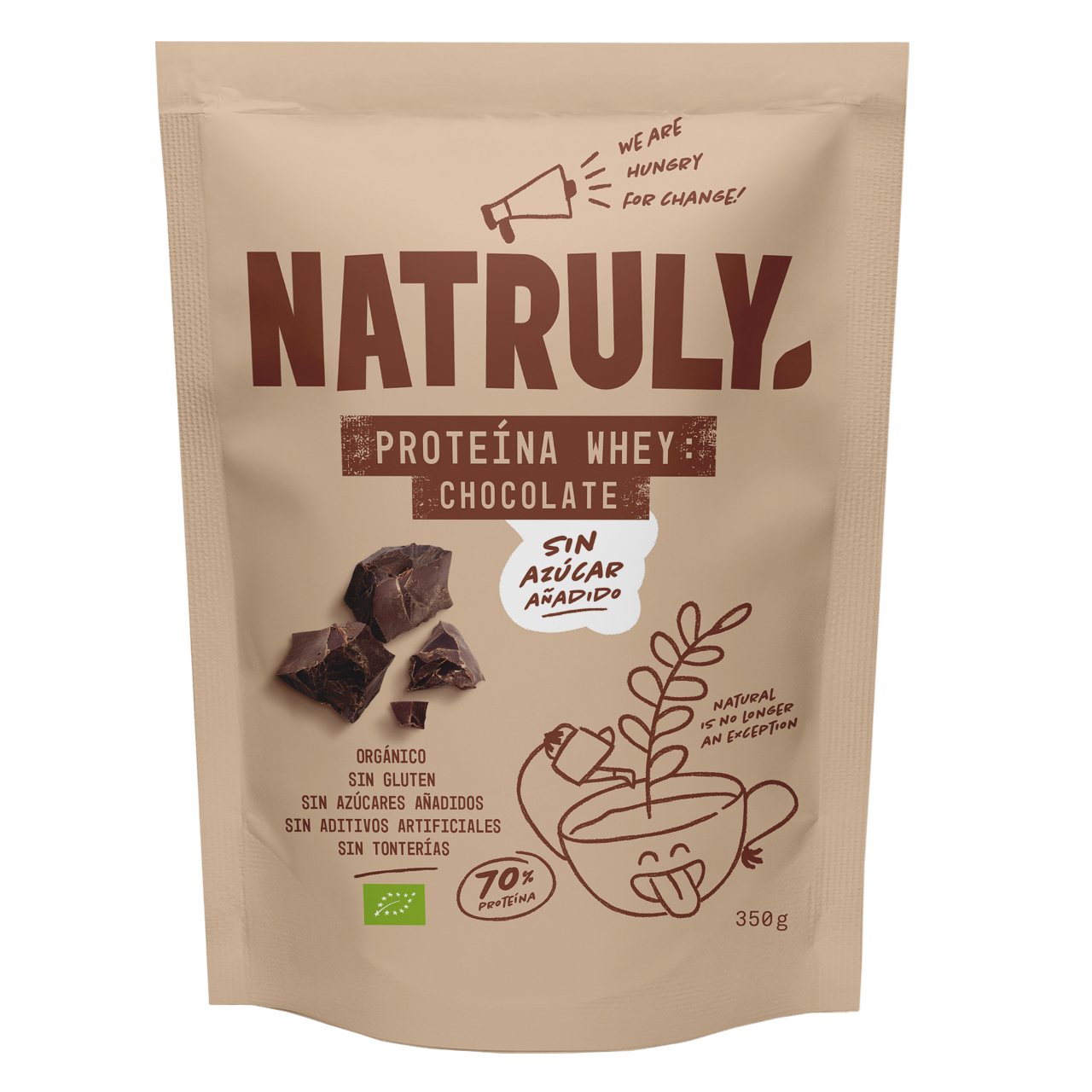 Proteína Whey Chocolate BIO 350 g de Natruly