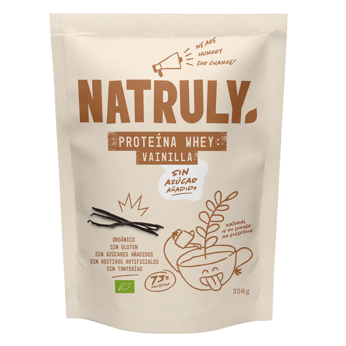 Proteína Whey Vainilla BIO 350 g de Natruly
