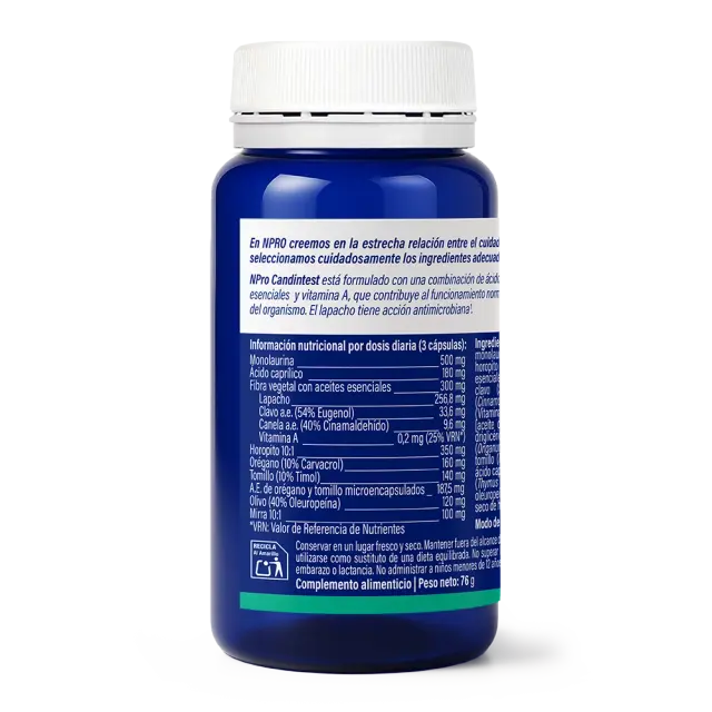 Candintest 60 cápsulas de NPRO