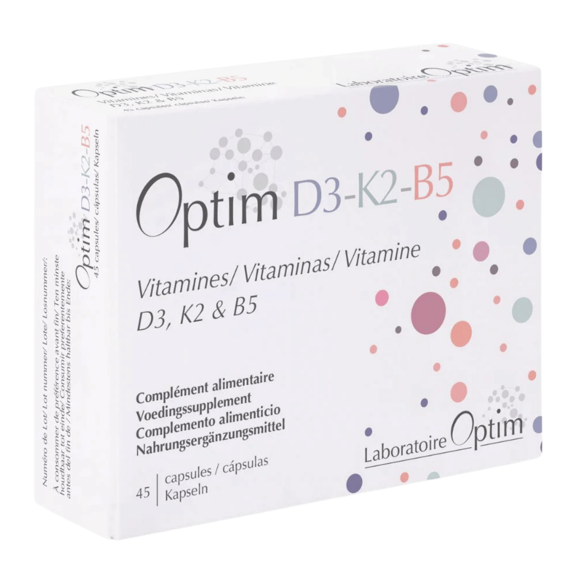 Optim D3-K2-B5 45 cápsulas de Optim