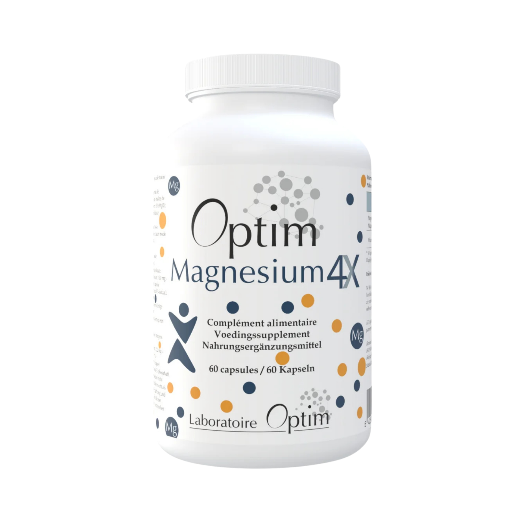 Optim Magnesium 4X 60 cápsulas de Optim