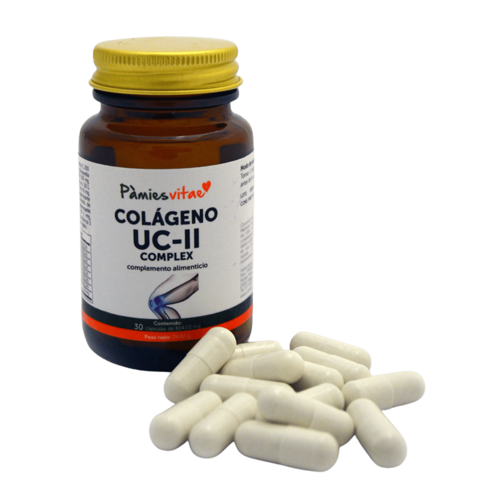 Colágeno UC-II Complex (Tipo 2) 30 cápsulas de Pàmies Vitae