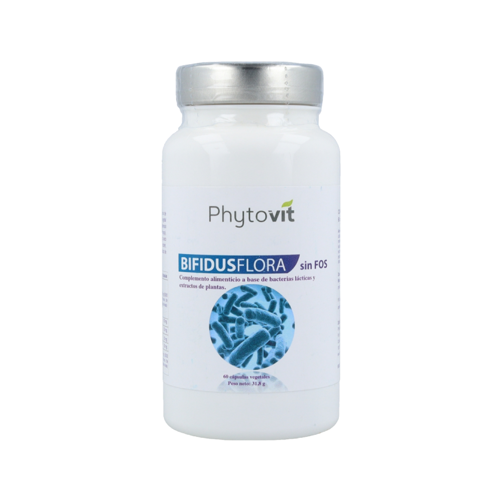 Bifidus Flora (sin FOS) 60 cápsulas de Phytovit