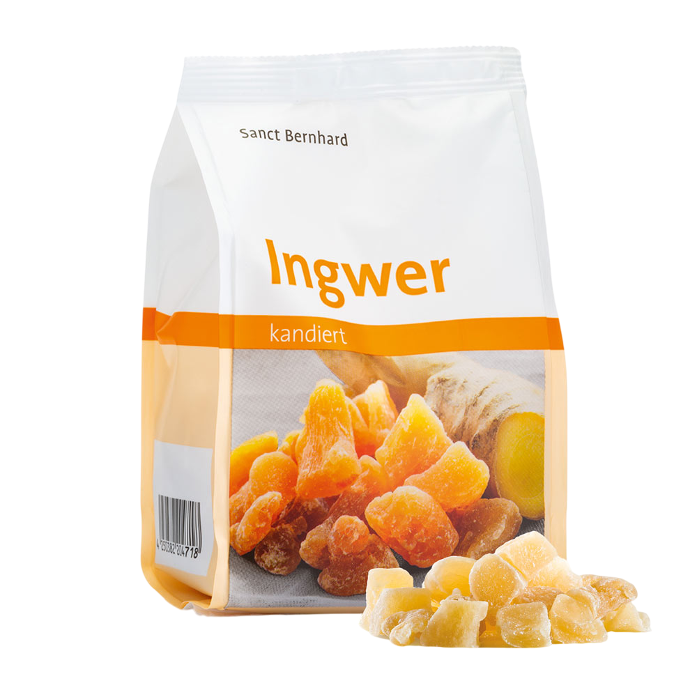 Jengibre Caramelizado 250 g de Sanct Bernhard
