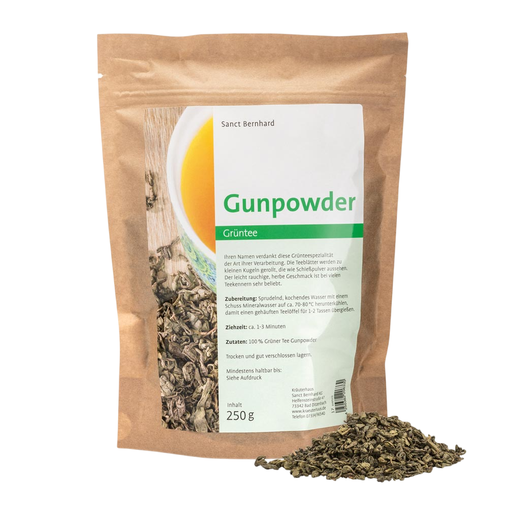 Té Verde Gunpowder 250 g de Sanct Bernhard
