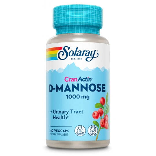 D Manosa 60 cápsulas de Solaray