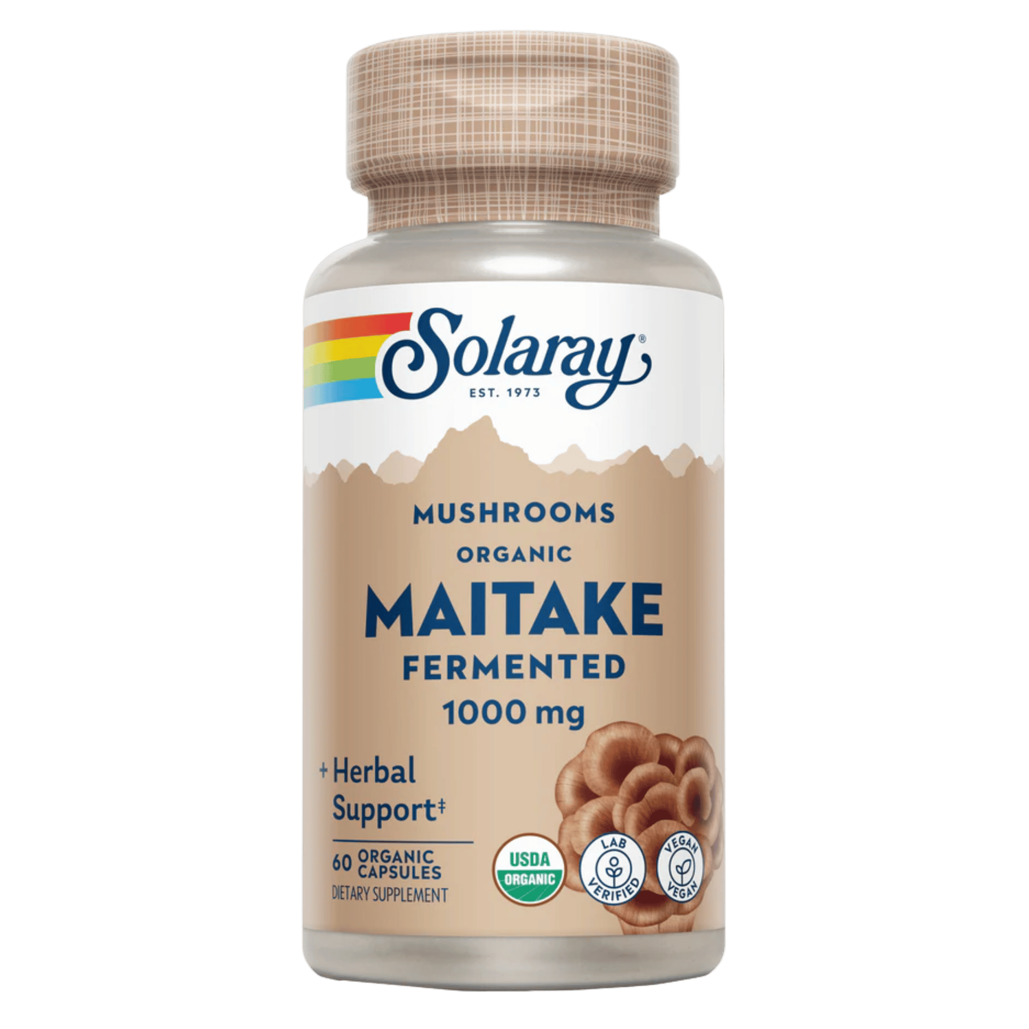 Maitake 1000 mg 60 cápsulas de Solaray