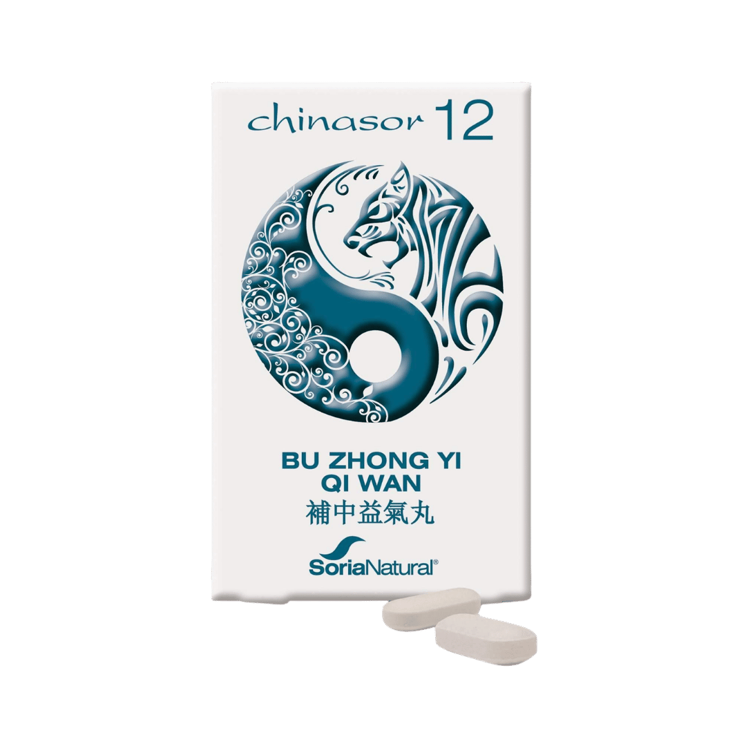 Chinasor 12 Bu Zhong Yi Qi Wan 30 comprimidos de Soria Natural