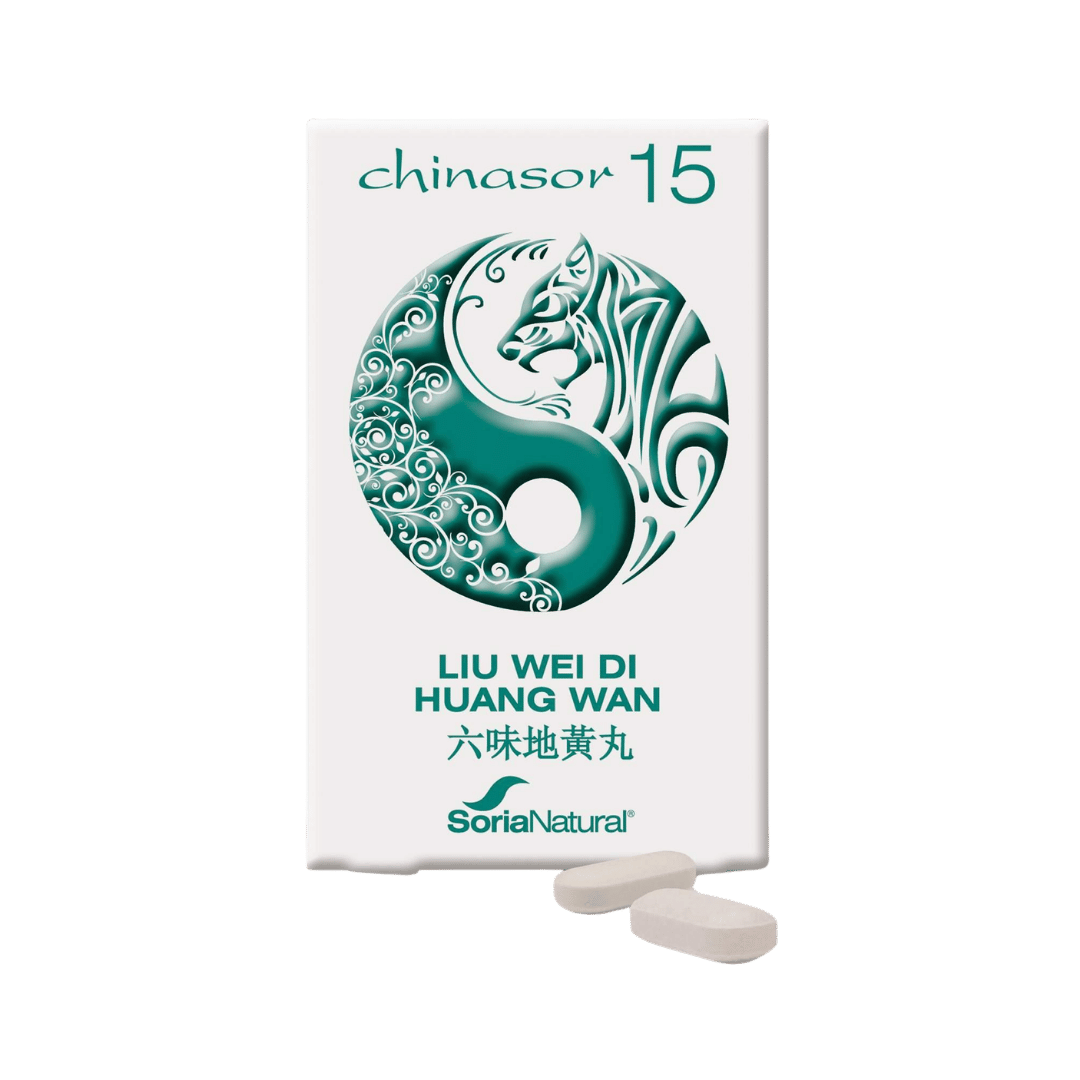 Chinasor 15 Liu Wei Di Huang Wan 30 comprimidos de Soria Natural
