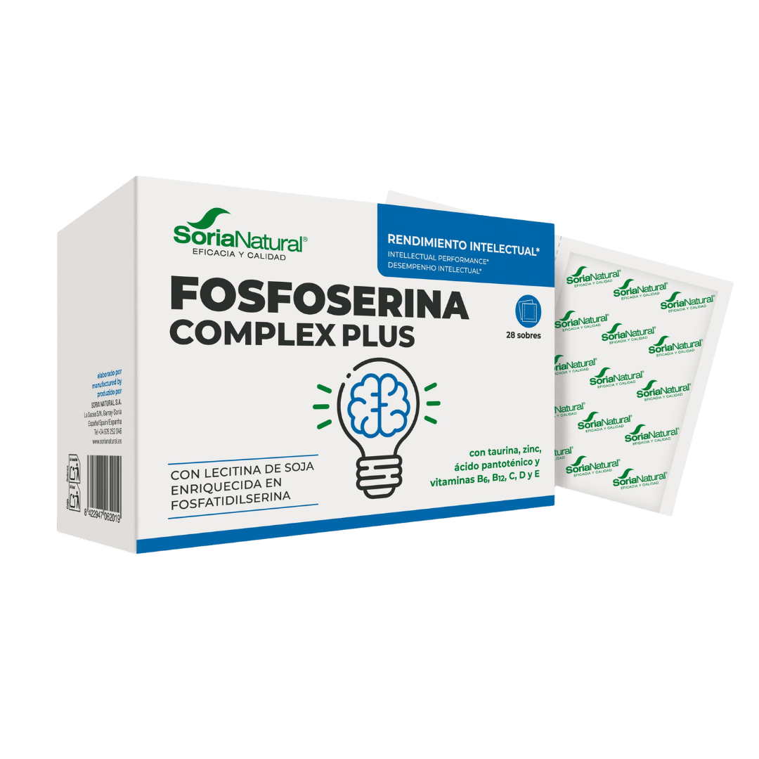 Fosfoserina Complex Plus 28 sobres de Soria Natural