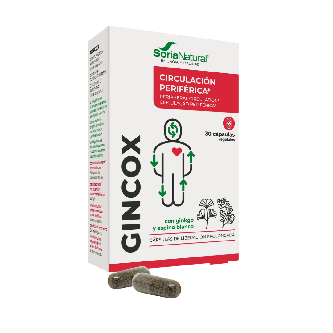 Gincox 30 cápsulas de Soria Natural