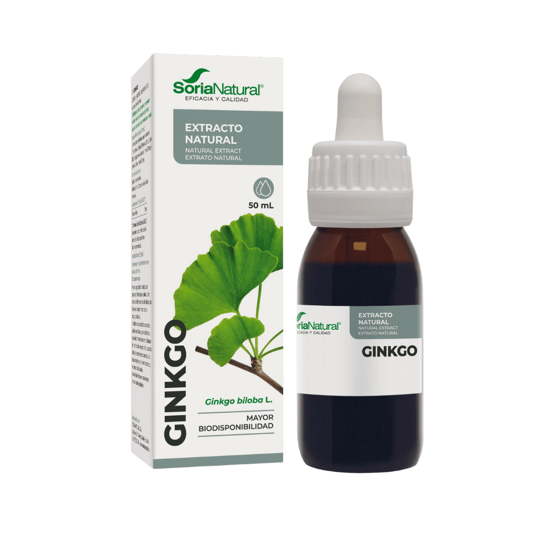 Ginkgo Extracto 50 ml de Soria Natural