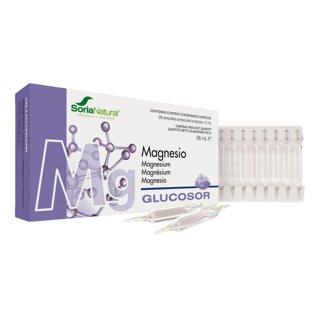 Glucosor Magnesio 28 ampollas de Soria Natural