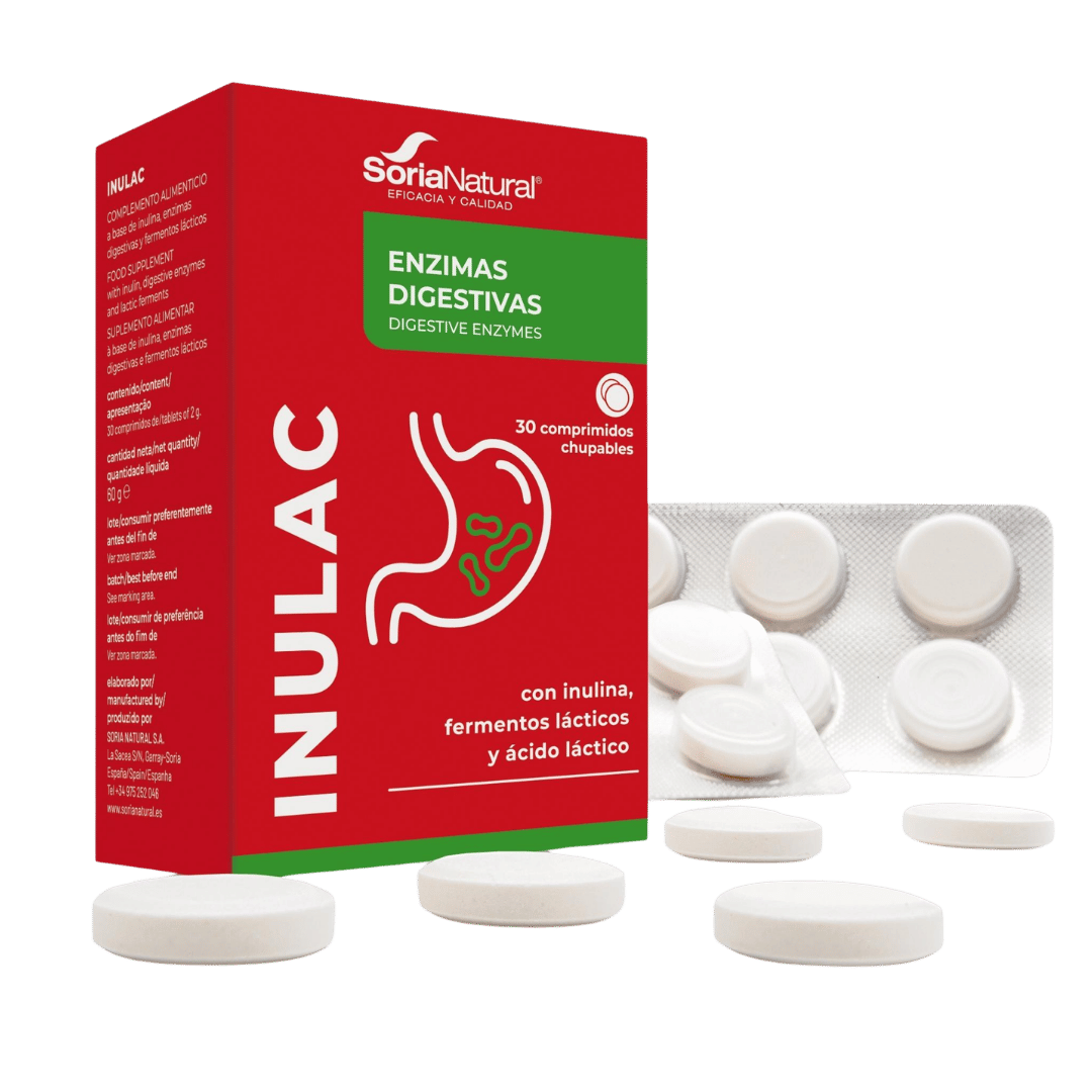 Inulac 30 comprimidos de Soria Natural