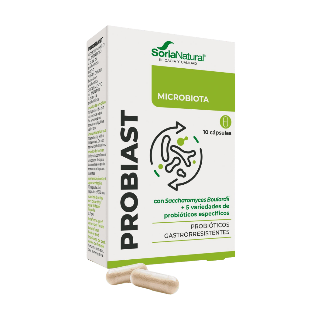 Probiast 10 cápsulas de Soria Natural